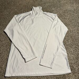Galvin Green Thermal White Long Sleeve Top - L